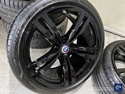 BMW 6GT 630i 휠수리 후 블랙유광 휠도색 / 용인 처인구