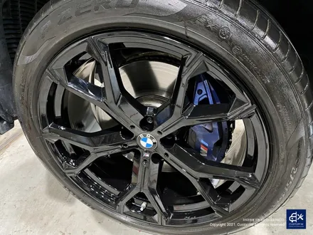 BMW G05 X5 40i 21인치 741M 휠수리 후 블랙유광 휠도색 / 용인 처인구