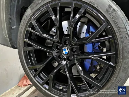 BMW X5M 809M 휠수리 후 블랙유광 휠도색 / 용인 처인구