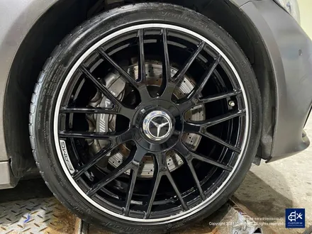 벤츠 C63 AMG 휠수리 후 투톤 유광 휠도색 / 용인 처인구
