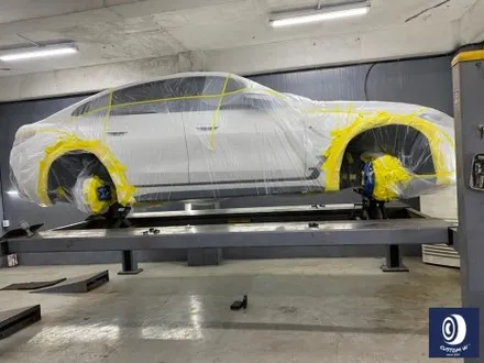 BMW G29  420i 그란쿠페 공포의?! 860M (커버 포함) 블랙 유광 휠도색 + 레드 캘리퍼 도색 작업까지_! (보험긴급출동서비스 / 세이프티 로더 (캐리어 카) 출고) / 용인 처인구