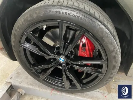 BMW X6 M50i 747M 22인치 휠 상처 수리 후, 블랙 유광 도색 / 용인 처인구