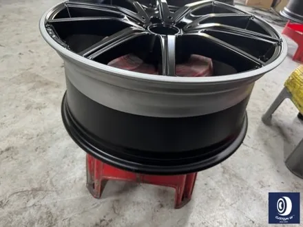 벤츠 S450 쿠페 사틴 (무광) 블랙 + 실버 투톤 휠도색 / 용인 처인구