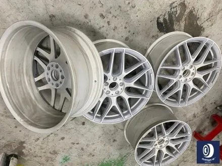 벤츠 S63 AMG 잘못된 휠 수리 도색 이력이 있는 에디션 휠 약품 박리 (페인트 제거) 후, 투톤 휠도색 재작업 + 캘리퍼 도색까지_! / 용인 처인구