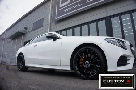 벤츠 C43AMG & E400쿠페 블랙유광 휠도색,캘리퍼도색.! / 용인 처인구