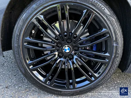 BMW G30 530e 664M 휠수리 후 블랙유광 휠도색 / 용인 처인구