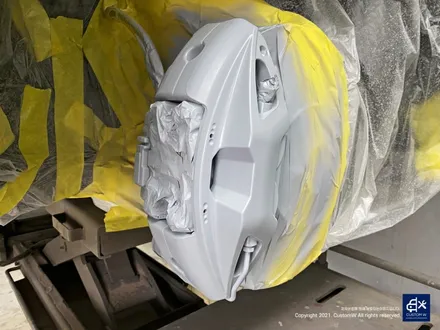 BMW G20 M340i 블랙유광 휠도색 + 레드 캘리퍼 도색 / 용인 처인구