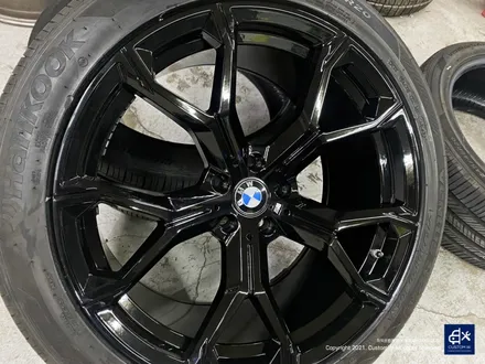 BMW X3 박리 후 블랙유광 휠도색 / 용인 처인구