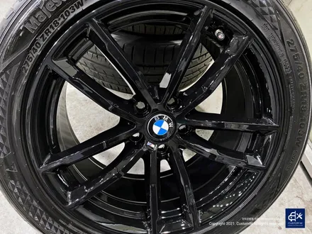 BMW G30 520d 휠수리 후 블랙유광 휠도색 / 용인 처인구