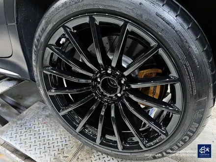 벤츠 GT43 AMG 휠수리 후 블랙유광 휠도색 / 용인 처인구