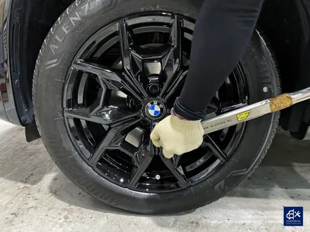 BMW X4 887M 휠수리 후 블랙유광 휠도색 / 용인 처인구