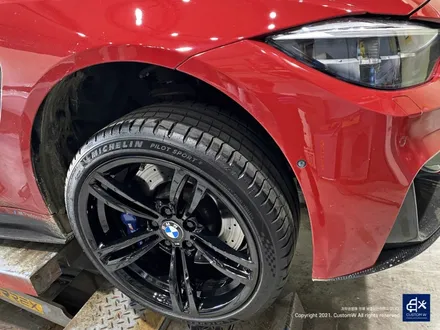 BMW M4 437M 휠수리 후 블랙 유광 휠도색 / 용인 처인구