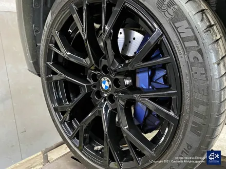 BMW X5M 809M 휠수리 후 블랙유광 휠도색 / 용인 처인구