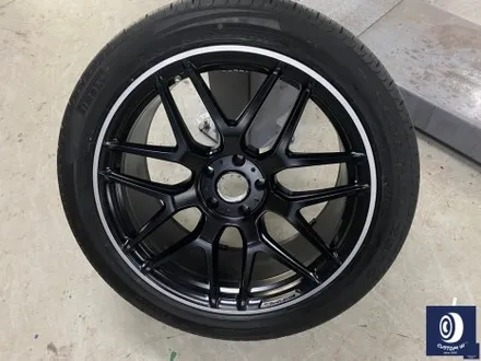 신차 출고 후 곧바로 입고_!  유니크한 멋진 바디 컬러_!! 벤츠 G 바겐 G63 AMG 22인치 투톤 무광 휠도색 작업으로 완성체로 만들었어요 : - ) / 용인 처인구
