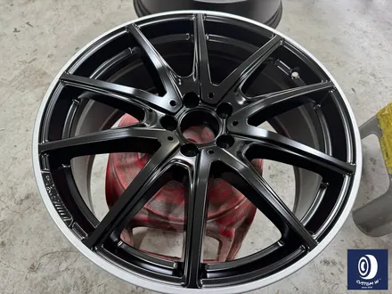 벤츠 S450 쿠페 사틴 (무광) 블랙 + 실버 투톤 휠도색 / 용인 처인구