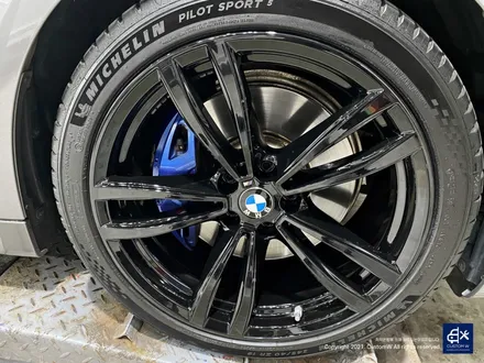 BMW G30 530i 647M 박리 후 블랙유광 휠도색 / 용인 처인구