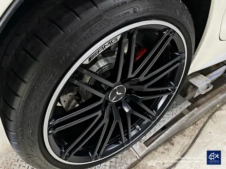 벤츠 AMG GTC 로드스터 블랙 실버 무광 투톤 휠도색 / 용인 처인구