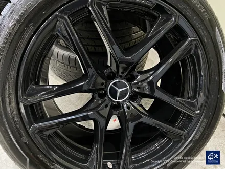 벤츠 GLE53 AMG 휠수리 후 블랙유광 휠도색 / 용인 처인구