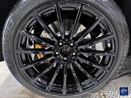 벤츠 GT43 AMG 휠수리 후 블랙유광 휠도색 / 용인 처인구