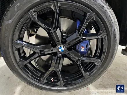 BMW G06 X6 21인치 741M 휠수리 후 블랙유광 휠도색 / 용인 처인구