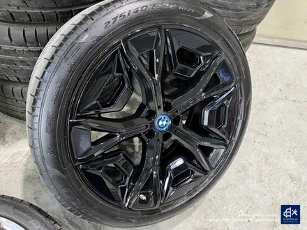 BMW iX50 휠수리 후 블랙유광 휠도색 / 용인 처인구