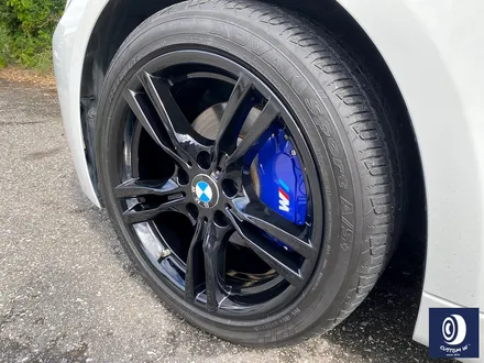 잘못된 휠 수리 도색 이력이 있는 BMW F30 330i 400M 약품 박리 ( 페인트 제거) 후, 하이그로시 블랙 (검정 유광) 휠도색 / 용인 처인구