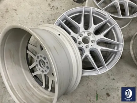 벤츠 S63 AMG 잘못된 휠 수리 도색 이력이 있는 에디션 휠 약품 박리 (페인트 제거) 후, 투톤 휠도색 재작업 + 캘리퍼 도색까지_! / 용인 처인구