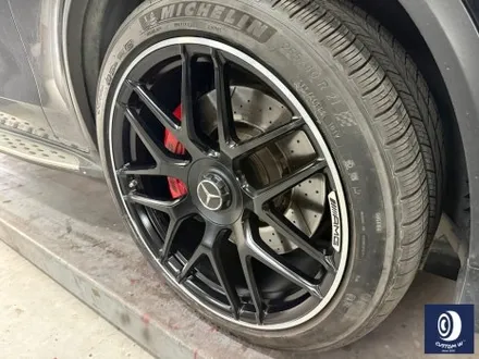 벤츠 GLC63 S AMG 에디션 휠 상처 수리 후, 다이아몬드 커팅 휠 복원 (보험 긴급 출동 견인 서비스를 이용한 캐리어 카 입출고) / 용인 처인구