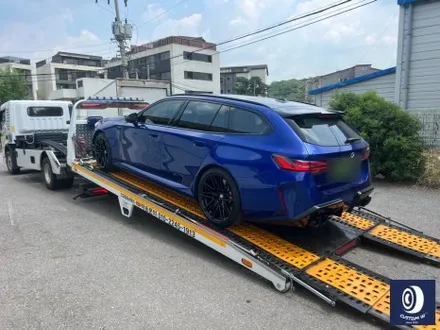 유니크한 차량_!! / BMW G99 M5 투어링 제트 블랙 / 하이그로시 블랙 (검정 유광) 휠 도색 / 용인 처인구