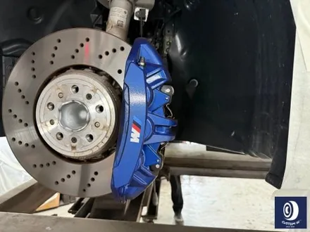 BMW G87 M2 930M 휠 상처 수리 후, 건메탈 그레이 휠도색 + 레드 캘리퍼 도색 / 용인 처인구