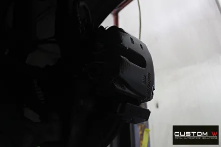 BMW F10 528i 터빈휠 수리 후 고스트 크롬 휠도색 + 심각한 부식 제거 후 블랙 캘리퍼 도색 / 용인 처인구