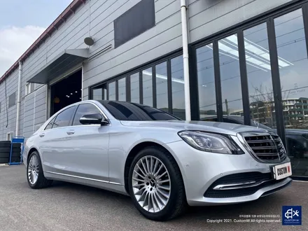 벤츠 S350d 휠수리 후 고스트 크롬 휠도색 / 용인 처인구
