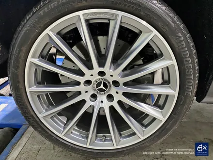 벤츠 S500 휠상처 다이아몬드 컷팅 휠복원 / 용인 처인구