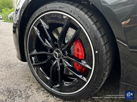 벤츠 E53 AMG 블랙 실버 투톤 유광 휠도색 / 용인 처인구