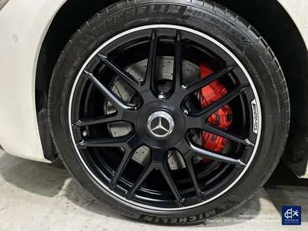 벤츠 S63 AMG 쿠페 휠수리 후 블랙 실버 투톤 무광 휠도색 / 용인 처인구