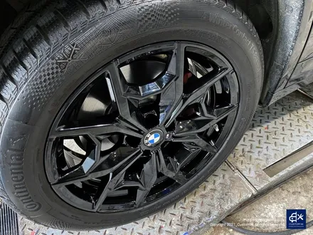 BMW X3 20i 블랙유광 휠도색 / 용인 처인구