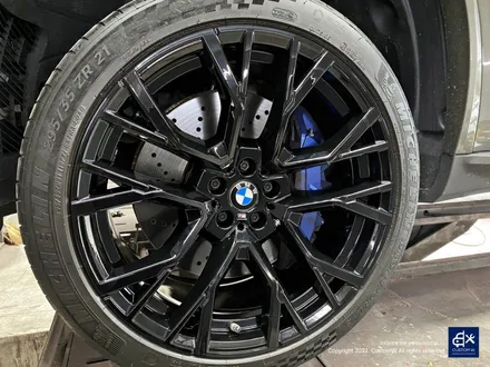 BMW X5M 809M 휠수리 후 블랙유광 휠도색 / 용인 처인구