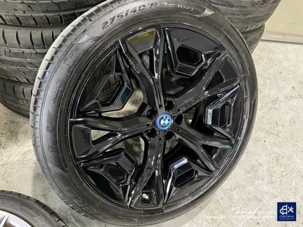 BMW iX50 휠수리 후 블랙유광 휠도색 / 용인 처인구