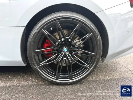 믿고 맡기는 커스텀 W_! 캐리어 카 (세이프 티 로더)를 이용해서 입출고_! BMW G87 신형 M2 블랙 유광 휠도색 & 레드 캘리퍼 도색 / 용인 처인구