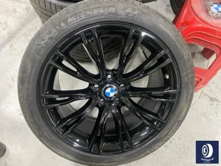 BMW F15 X5 20인치 인디 비주얼 휠 / 휠 수리 도색 불량 기존 페인트 제거 (약품 박리) 후, 블랙 유광 휠도색 재작업 / 용인 처인구