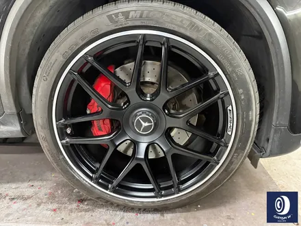 벤츠 GLC63 S AMG 에디션 휠 상처 수리 후, 다이아몬드 커팅 휠 복원 (보험 긴급 출동 견인 서비스를 이용한 캐리어 카 입출고) / 용인 처인구