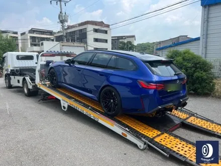 유니크한 차량_!! / BMW G99 M5 투어링 제트 블랙 / 하이그로시 블랙 (검정 유광) 휠 도색 / 용인 처인구
