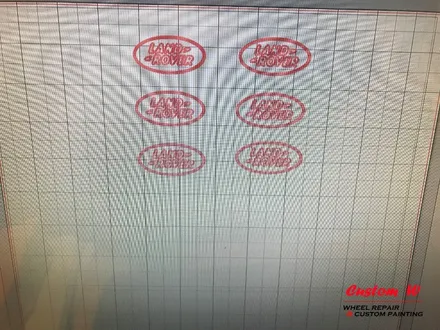 비가와도 휠도색 이상무! 레인지로버 이보크 블랙유광 휠도색. / 용인 처인구