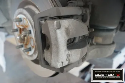 레인지로버 보그 블랙유광 휠도색, 레드 캘리퍼도색(brembo) / 용인 처인구