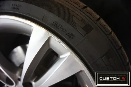 BMW F30 320D 스포츠라인 18인치 휠 상처수리후, 다이아몬드 컷팅 복원. / 용인 처인구