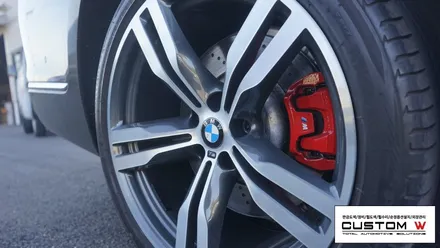 BMW F01 7시리즈 다이아몬드컷팅 휠수리. 1개의 휠만 수리해도 이질감은 없습니다. ^^ / 용인 처인구