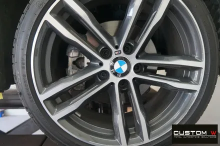 BMW 420i 쿠페 & 430i 컨버터블 블랙 유광 휠도색, 캘리퍼 도색. / 용인 처인구