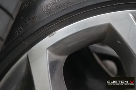 BMW X6 20인치 Y스포크 휠 상처 수리 후, 고스트 크롬 휠도색. / 용인 처인구