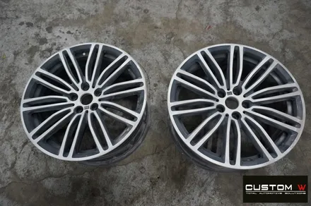 BMW 530i M 664M 19인치 블랙유광 휠 도색 / 용인 처인구