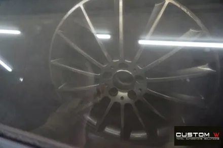 벤츠 C220d 마차휠 다이아몬드 컷팅 휠복원 / 용인 처인구